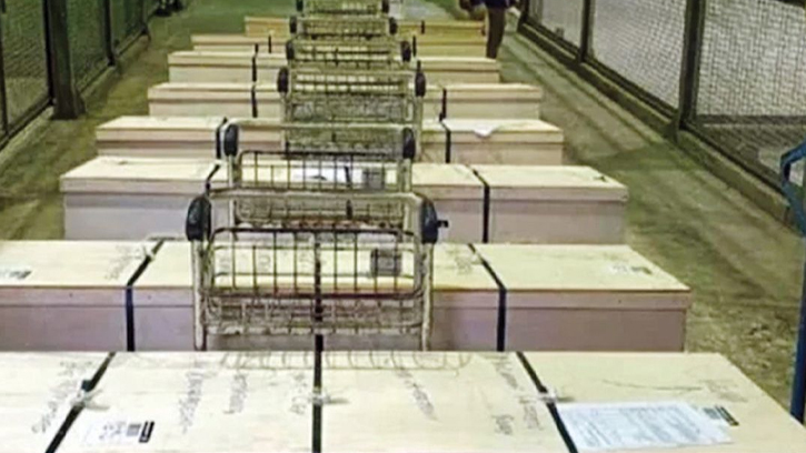 একদিনেই ৩৪ বাংলাদেশি প্রবাসীর মরদেহ পৌঁছাল দেশে