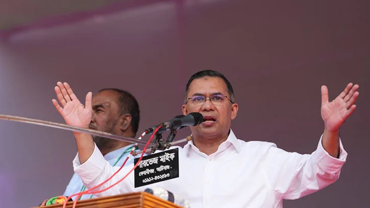 নির্বাচনী প্রচারের অংশ হিসেবে আজ ছয়টি জনসভায় তারেক রহমান