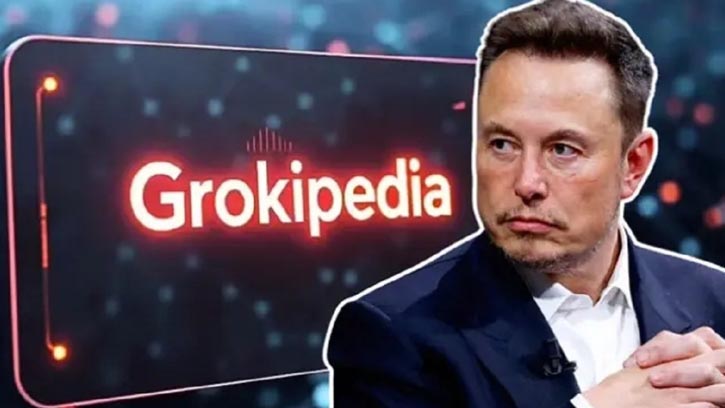 ইলন মাস্ক চালু করলেন উইকিপিডিয়ার প্রতিদ্বন্দ্বী ‘গ্রোকিপিডিয়া’