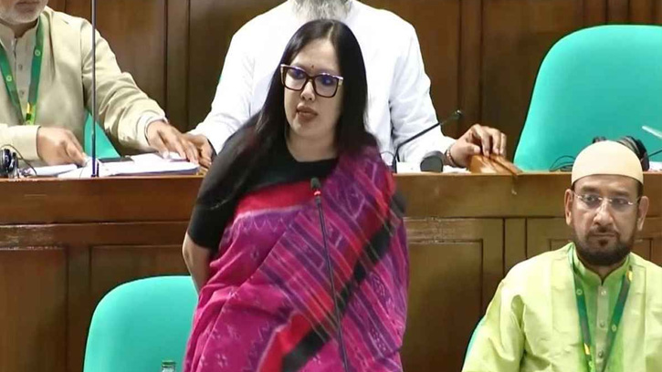 রুমিন ফারহানার বক্তব্যে অশোভন অঙ্গভঙ্গি, তীব্র নিন্দা বিরোধীদলের