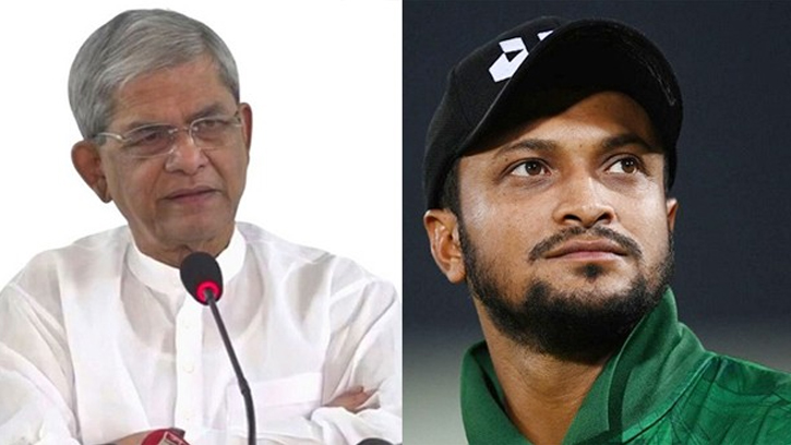 ক্ষমতায় গেলে সাকিব নিয়ে নীতিগত অবস্থান জানালেন ফখরুল