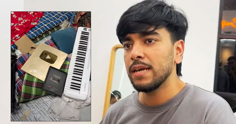 হামলায় লণ্ডভণ্ড সালমান মুক্তাদিরের স্টুডিও, আইনে আস্থা নেই তার