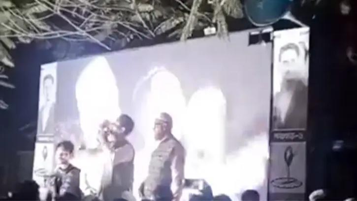 মাইক ব্যবহার করে নির্বাচনি পথসভা, এনসিপি নেতাকে জরিমানা