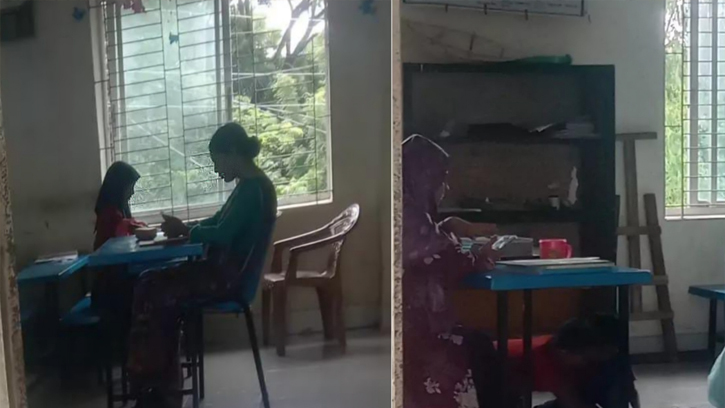 কয়রায় শ্রেণিকক্ষে পড়াশোনার বদলে ফেসবুক ও টিকটকে ব্যস্ত শিক্ষিকারা