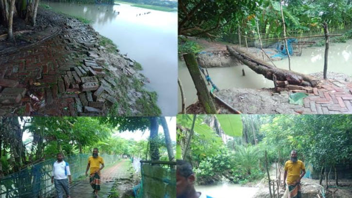 মোরেলগঞ্জে ভাঙাচোরা খাউলিয়া রাস্তা: চলাচলের মরণফাঁদ