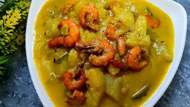 রবীন্দ্রনাথের প্রিয় পদ ‘শসা চিংড়ি’ এবার বানান ঘরেই