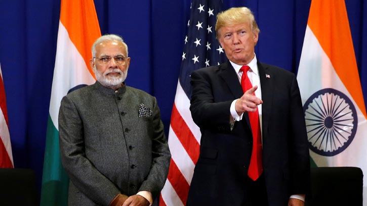 ট্রাম্পের মন্তব্য: ভারত ও পাকিস্তান এখন সুন্দরভাবে চলবে