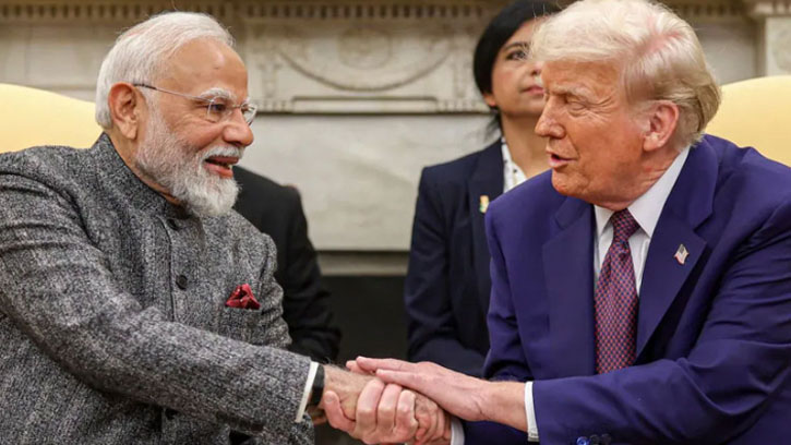 মোদির প্রতিশ্রুতি নিয়ে ট্রাম্পের দাবি: রাশিয়ার তেল কিনবে না ভারত