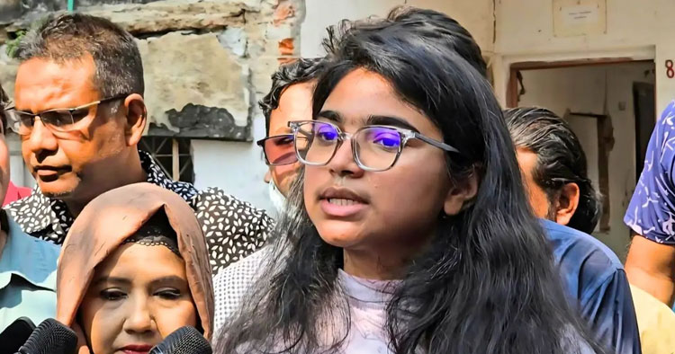 আইনশৃঙ্খলা বাহিনীর ভূমিকা নিয়ে প্রশ্ন তুলেছেন তাসনিম জারা