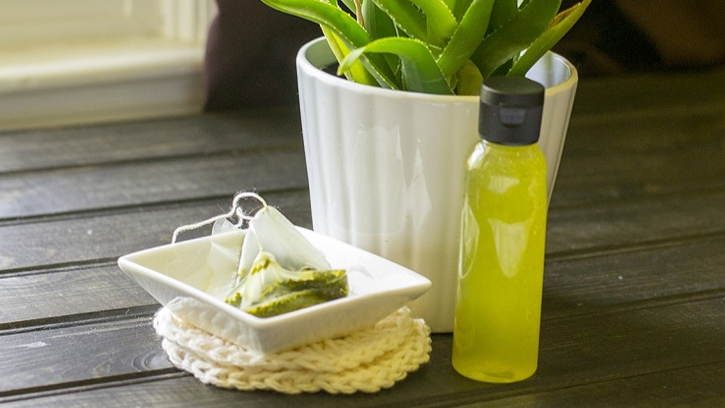 ত্বক হবে তরতাজা ও প্রাণবন্ত গ্রিন টি টোনারের মাধ্যমে