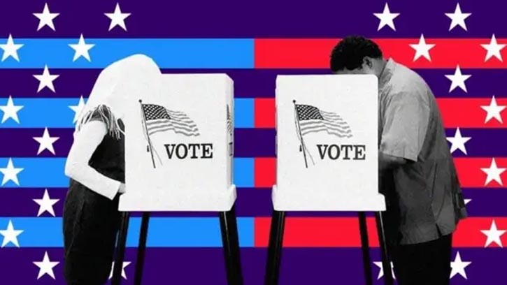 নির্বাচনের আগে যুক্তরাষ্ট্রে নতুন রাজনৈতিক বিতর্ক