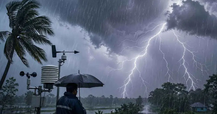 ঢাকাসহ বিভিন্ন অঞ্চলে বৃষ্টি-বজ্রবৃষ্টির পূর্বাভাস