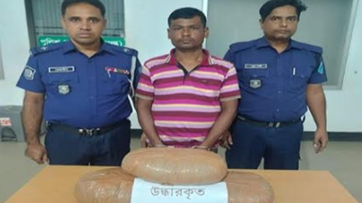আশুলিয়ায় ৬ কেজি গাঁজাসহ মাদক কারবারি আটক 