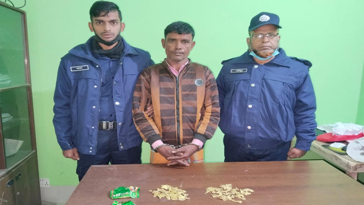 অষ্টগ্রাম থানা পুলিশের হাতে হিরোইনসহ একজন আটক