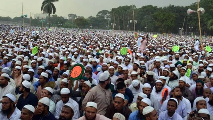 তিন দফা দাবিতে সোহরাওয়ার্দীতে ইসলামী আন্দোলনের মহাসমাবেশ চলছে