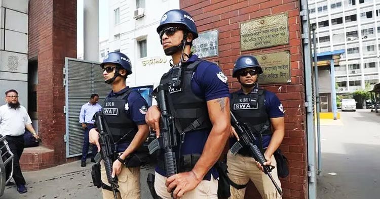 জুলাই গণঅভ্যুত্থান দিবস ঘিরে ঢাকায় কড়া নিরাপত্তা