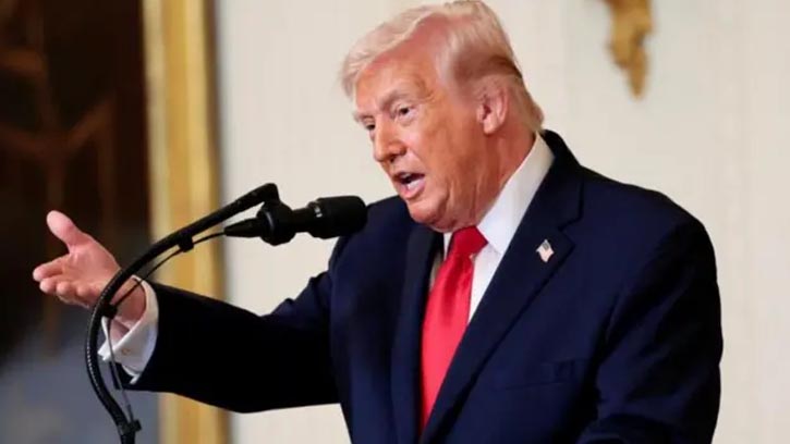 নৌ-অবরোধ নিয়ে নতুন বার্তা দিলেন ট্রাম্প