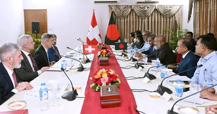 বাংলাদেশ–সুইজারল্যান্ড অর্থনৈতিক সম্পর্ক জোরদারে নতুন উদ্যোগ