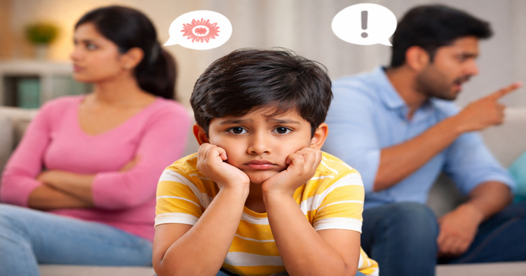 বাবা–মায়ের ভিন্ন বার্তা ও শিশুর মানসিক প্রভাব