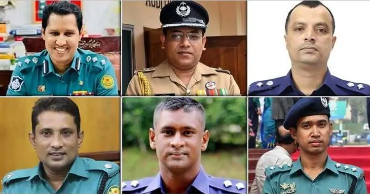 বিপ্লব-সুদীপসহ ৬ পুলিশ কর্মকর্তা চাকরিচ্যুত