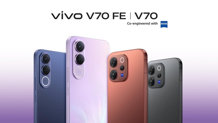 প্রি-অর্ডারে ভিভোর নতুন ভি৭০ সিরিজ