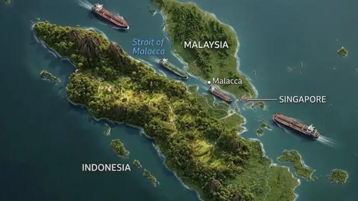 বিশ্ব বাণিজ্যের পথ মালাক্কায় টোল বসাতে চায় ইন্দোনেশিয়া