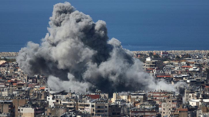 যুদ্ধ-সংঘাতে লেবাননে ১০ লাখ বাস্তুচ্যুত