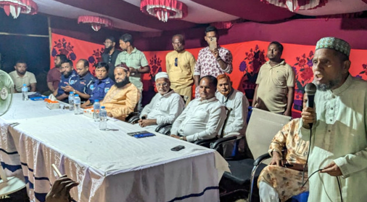 শ্রীপুরে মাদক ও চাঁদাবাজি প্রতিরোধে মতবিনিময় সভা