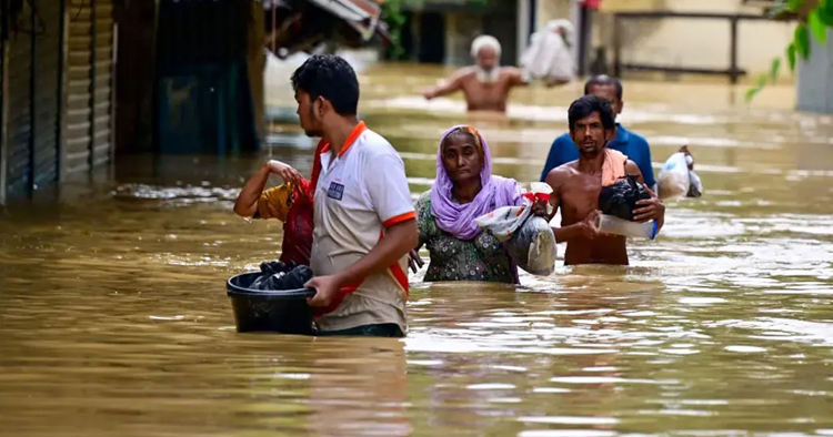 ৫ জেলায় স্বল্পমেয়াদি বন্যার সতর্কবার্তা