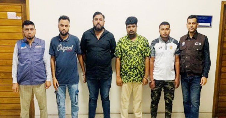 অনলাইন জুয়া ও অর্থ পাচার চক্রের চার সদস্য গ্রেপ্তার